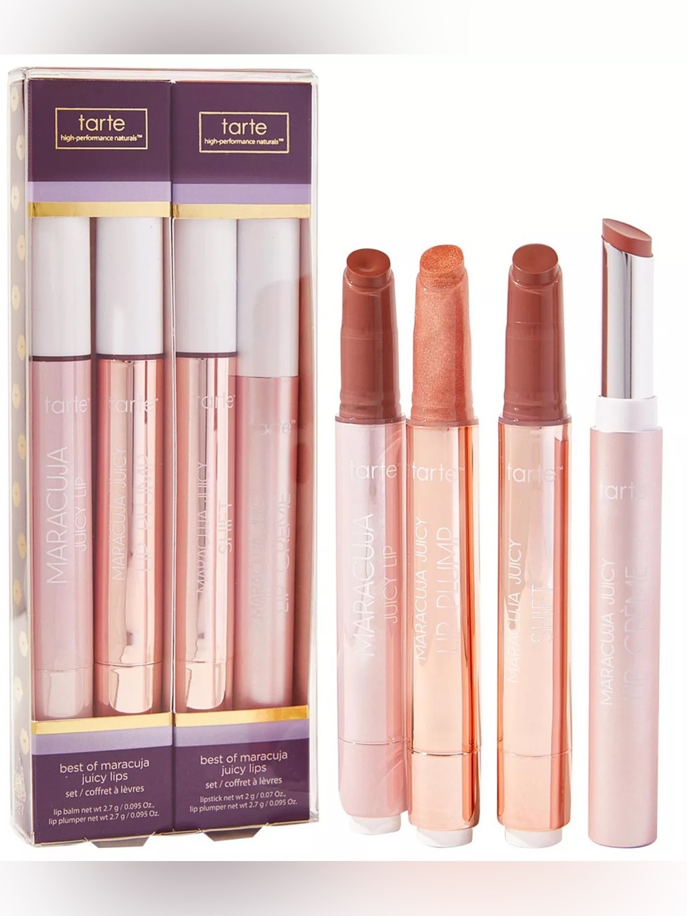 TARTE BEST OF MARACUJA JUICY LIPS SET